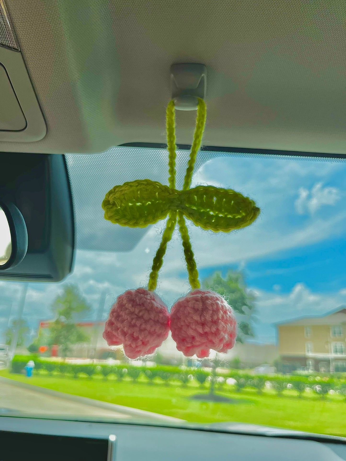 Blooming Duo Flower Keychain